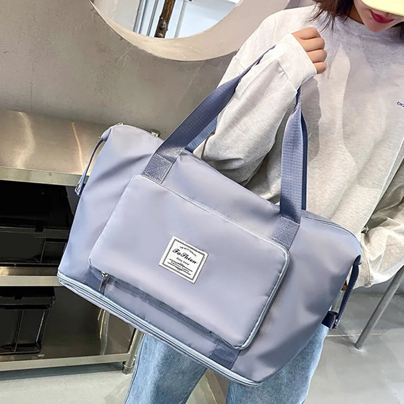 Waterproof Gym Yoga Bag Adjustable Duffle Handbag for Women