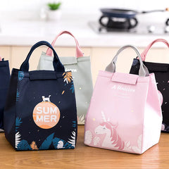 Waterproof Storage Bag for Lunch Box Cartoon Cooler