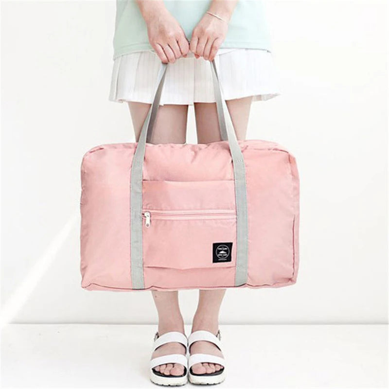Waterproof Foldable Duffle Bag Organizers Large Capacity