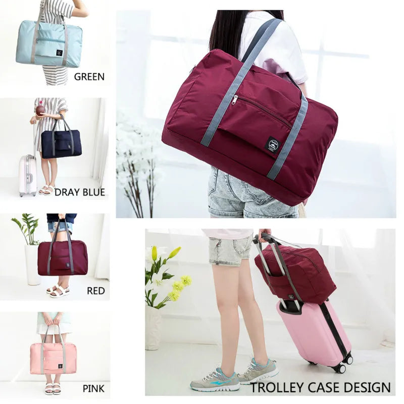 Waterproof Duffle Bag Large Capacity Packing Cubes