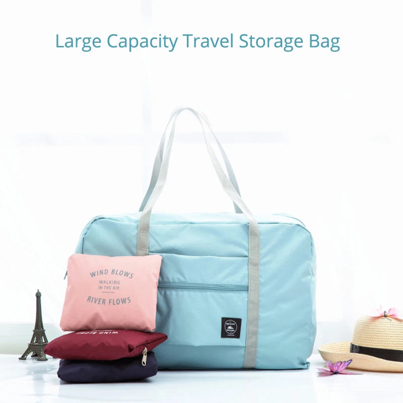 Waterproof Travel Bag Foldable Duffle Large Capacity