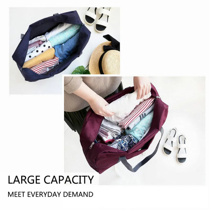 Waterproof Duffle Bag Large Capacity Packing Cubes