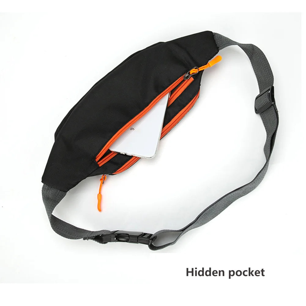 Waterproof Waist Pack Sports Running Waist Bag Mobile Phone Holder Belt Bag