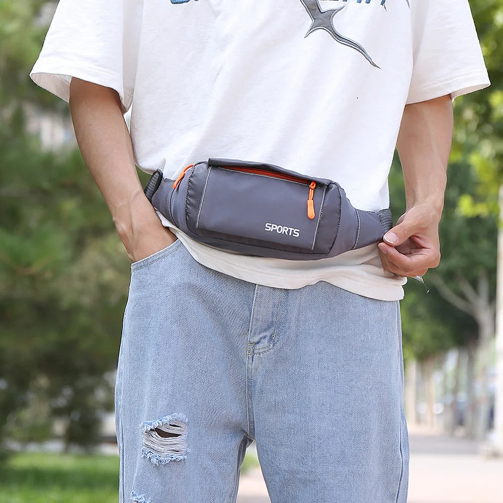 Waterproof Waist Pack Sports Running Waist Bag Mobile Phone Holder Belt Bag