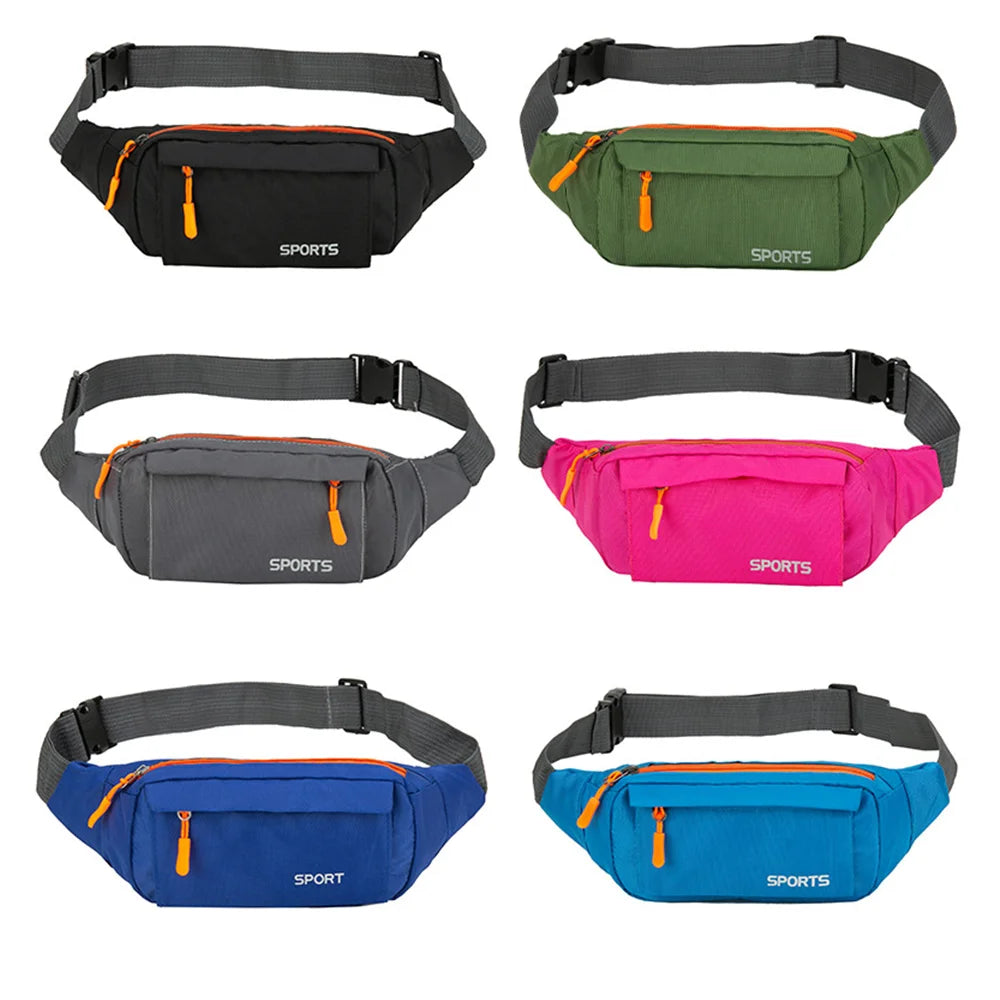 Waterproof Waist Pack Sports Running Waist Bag Mobile Phone Holder Belt Bag