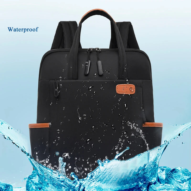 Waterproof Women Business Backpack for 13.4 Inch Laptop