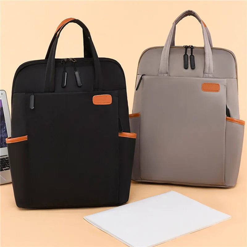 Waterproof Women Business Backpack Oxford Student School Backpacks
