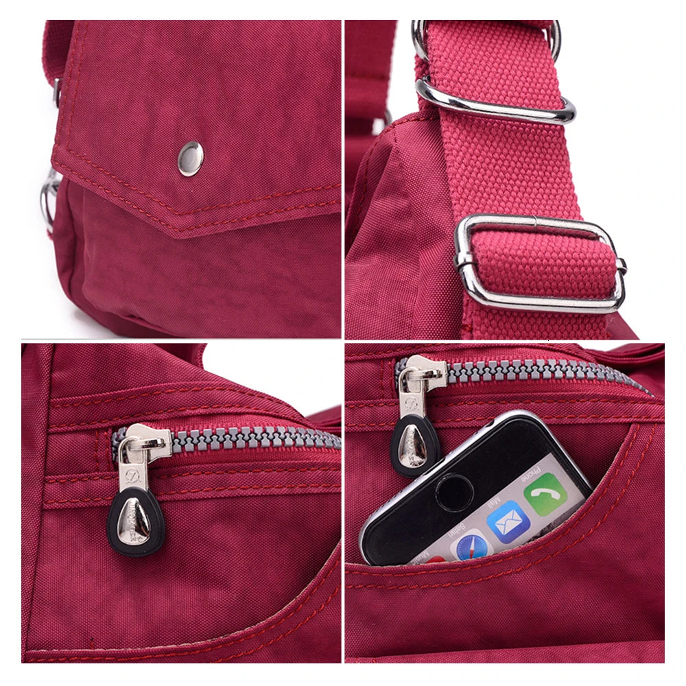 Waterproof Women Shoulder Bag Handbags High Nylon Female 11 Backpack