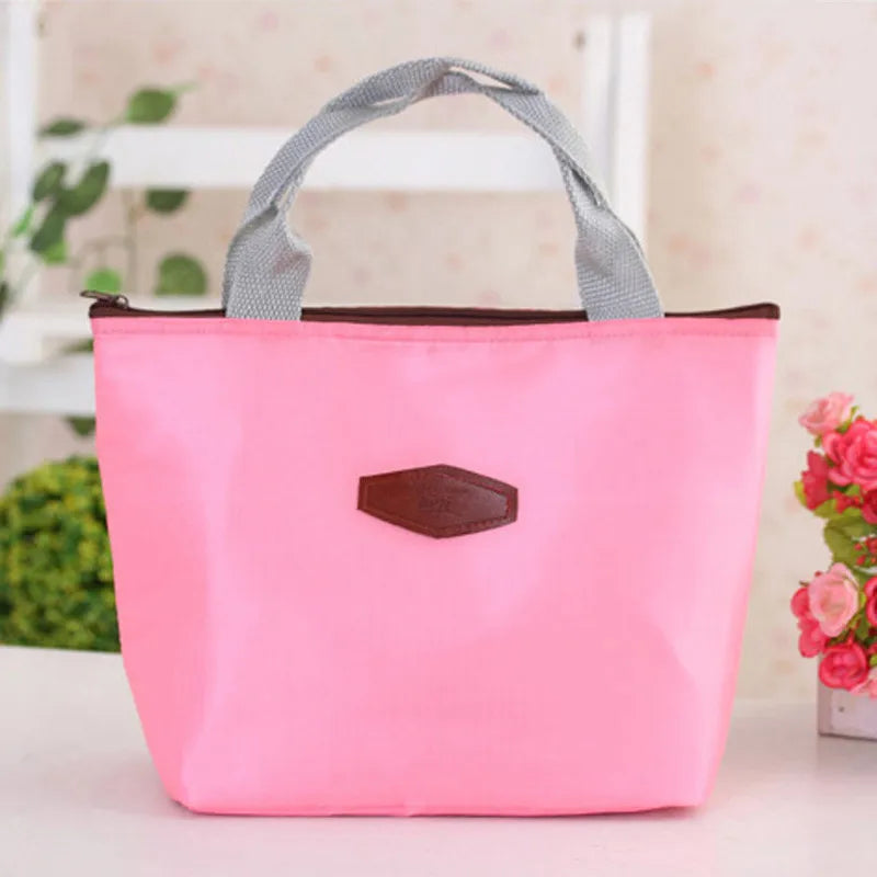 Waterproof Portable Lunch Bag Insulation Heat Storage Tote