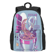 Web Ramen Backpacks Men's Backpacks Bags For Women Reusable Backpack Bags