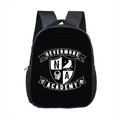 Wednesday Addams Backpack for Kids Nevermore Academy School Bags