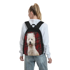 Westie Backpack for Men and Women