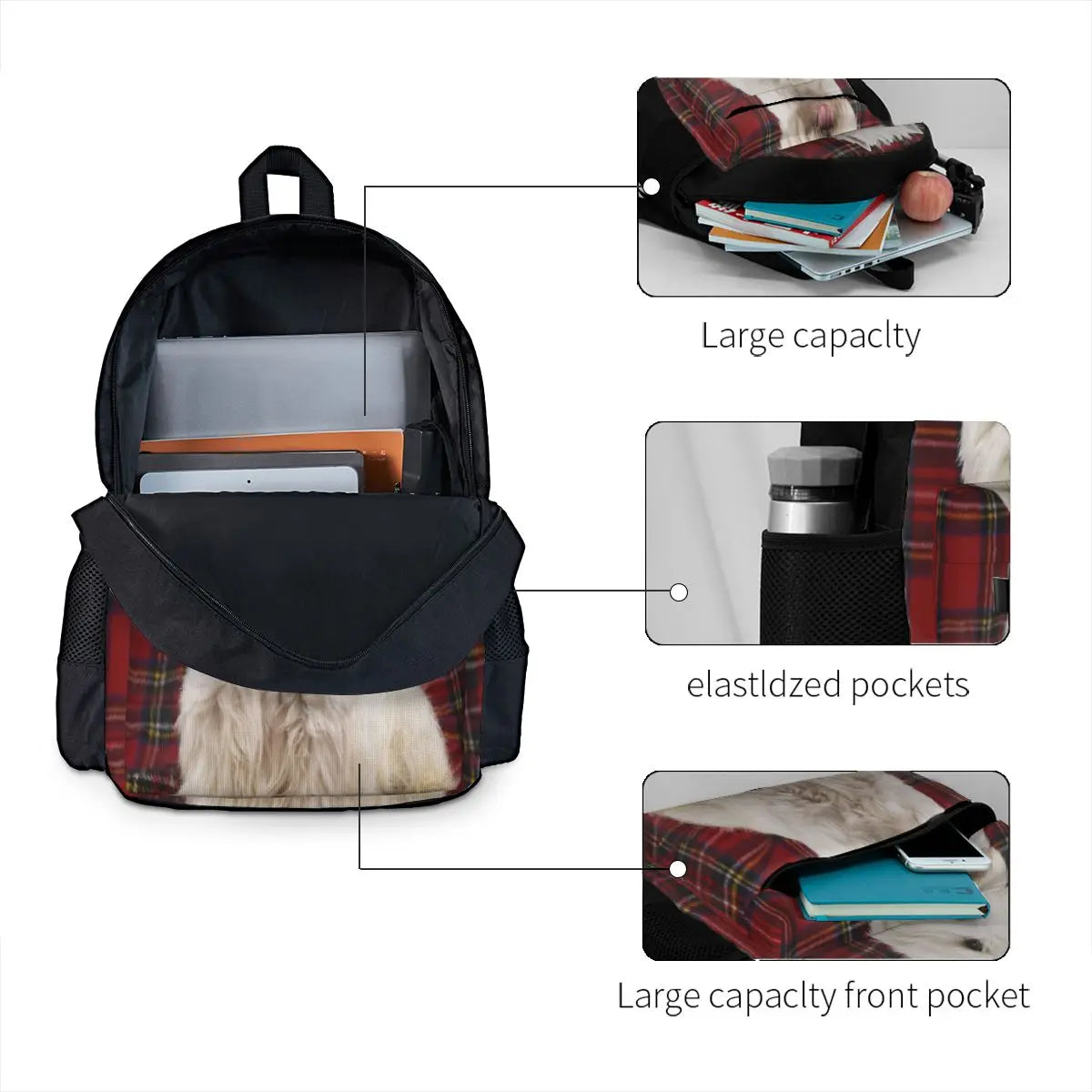 Westie Backpack for Men and Women
