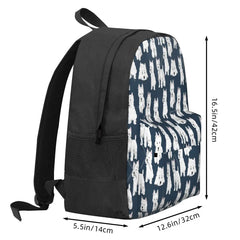 Westie 3 Backpacks Men Women's Bag Women Backpack Men Women's Bag