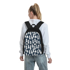 Westie 3 Backpacks Men Women's Bag Women Backpack Men Women's Bag