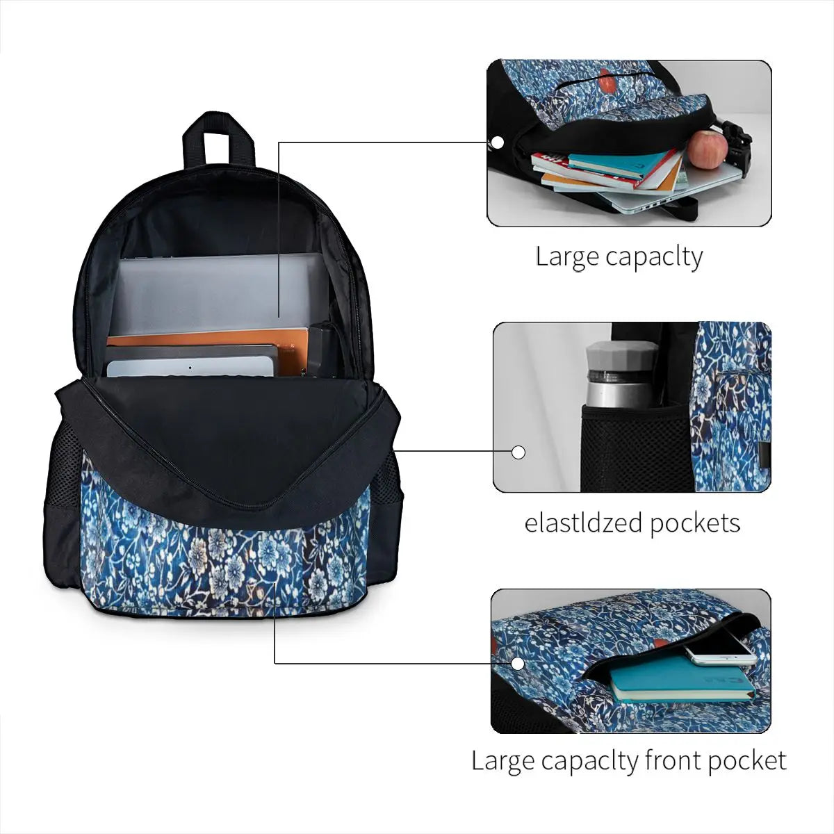 Wetherspoon's Plate Ketchup Backpacks Men Women Anime Child Backpacks