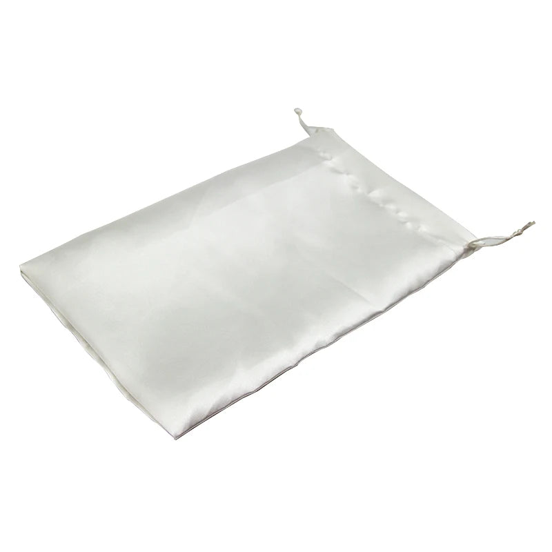 Satin Silky Drawstring Wig Wrap Bag for Women
