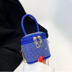 Mini Diamonds Shoulder Bag Chain Tote Small Purses Handbags
