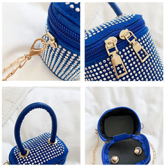 Mini Diamonds Shoulder Bag Chain Tote Small Purses Handbags