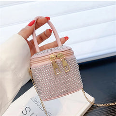 Mini Diamonds Shoulder Bag Chain Tote Small Purses Handbags