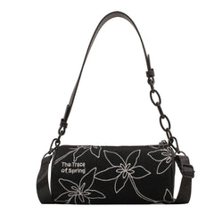 Canvas Lady Shoulder Bags