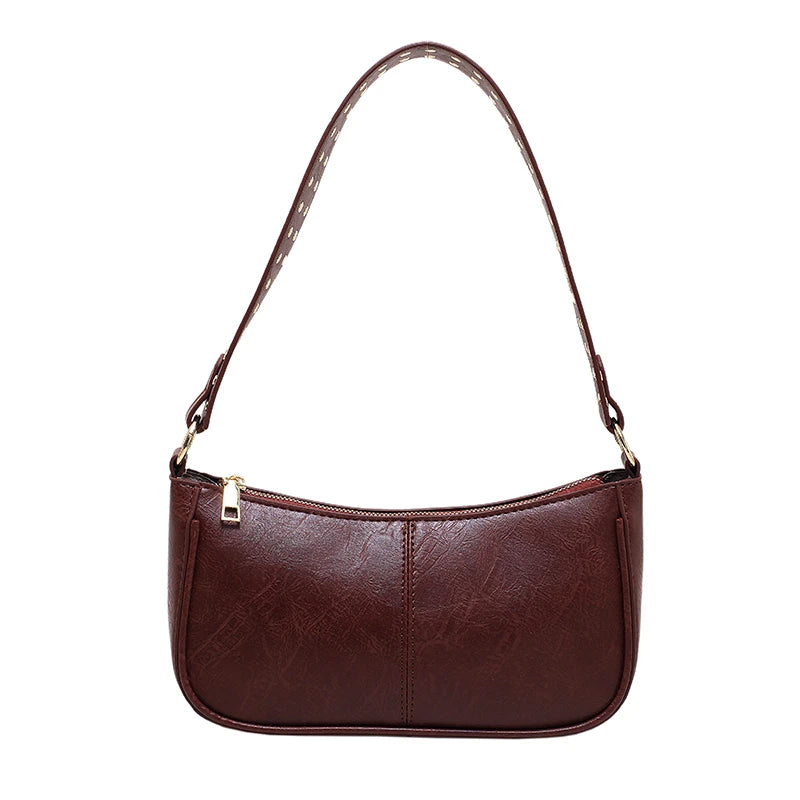 Stylish Vintage Leather Women's Shoulder Bag