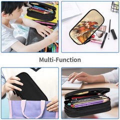 Wing Of Fire Pen Box Student School Anime Zipper Pen Bag Child Stationery Bag