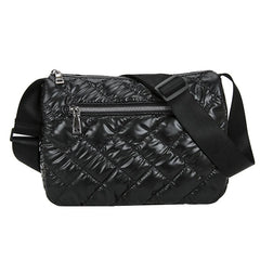 Winter Shoulder Bags for Women Space Pad Cotton Nylon Crossbody Bag