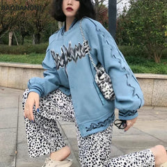 Soft Plush Leopard Print Women Shoulder Bag Faux Fur Ladies Tote Purse Handbag