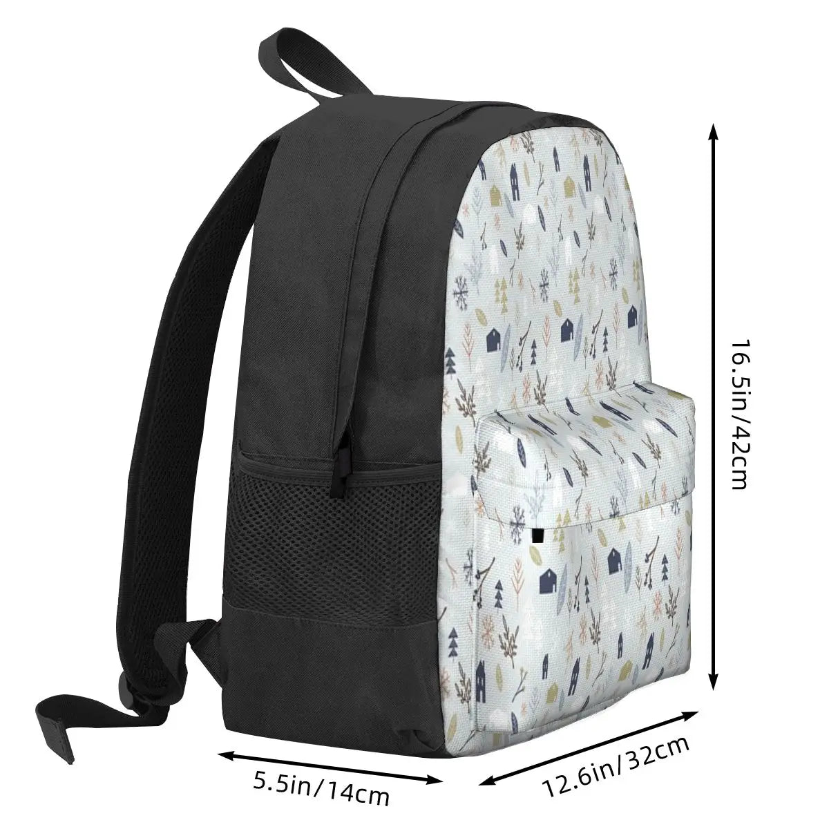 Winter Village Backpacks Men's Backpacks Bags For Women
