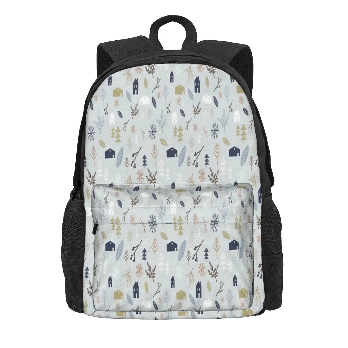 Winter Village Backpacks Men's Backpacks Bags For Women