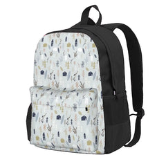 Winter Village Backpacks Men's Backpacks Bags For Women
