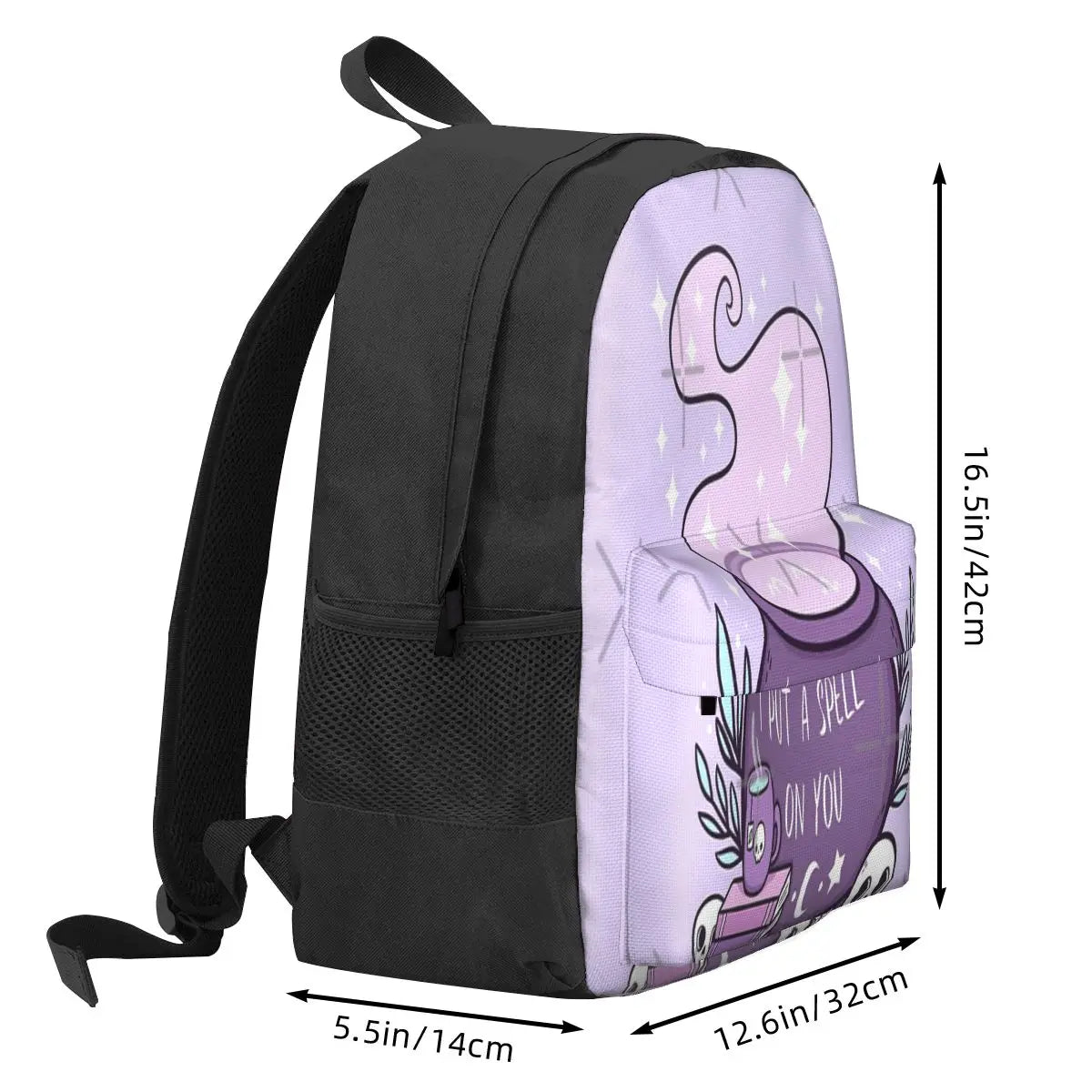 Purple Witch Cauldron Nikury Backpack for Travel