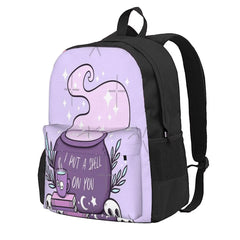 Purple Witch Cauldron Nikury Backpack for Travel