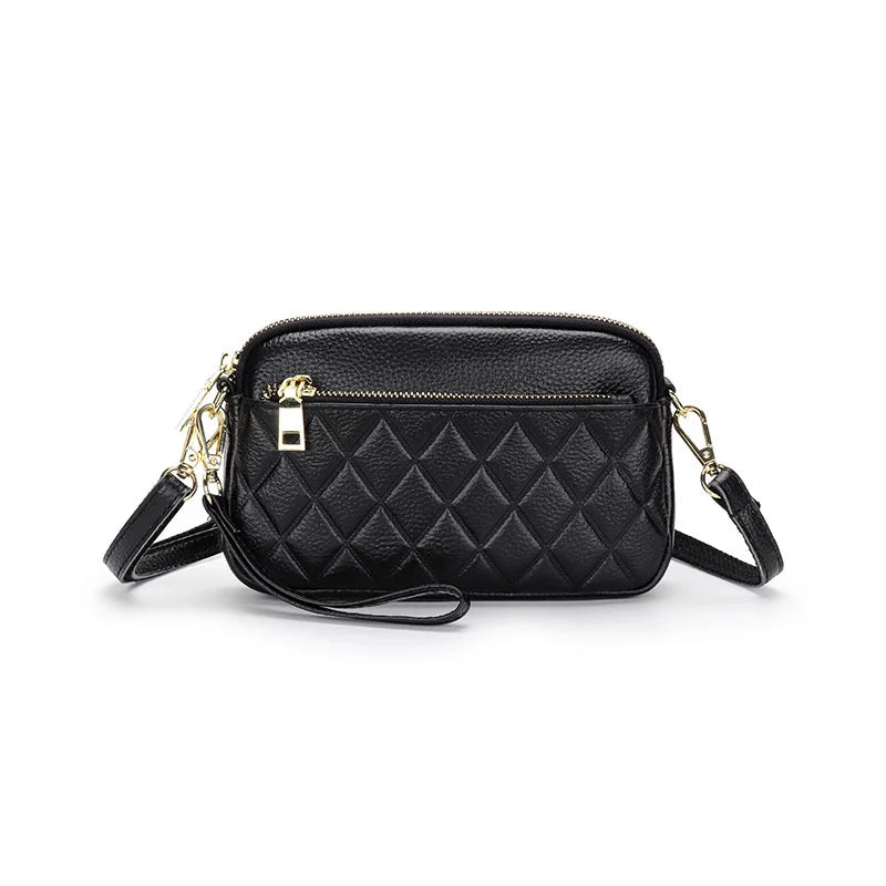 Woman Bag Leather Handbag Casual Chain Shoulder Messenger Bag