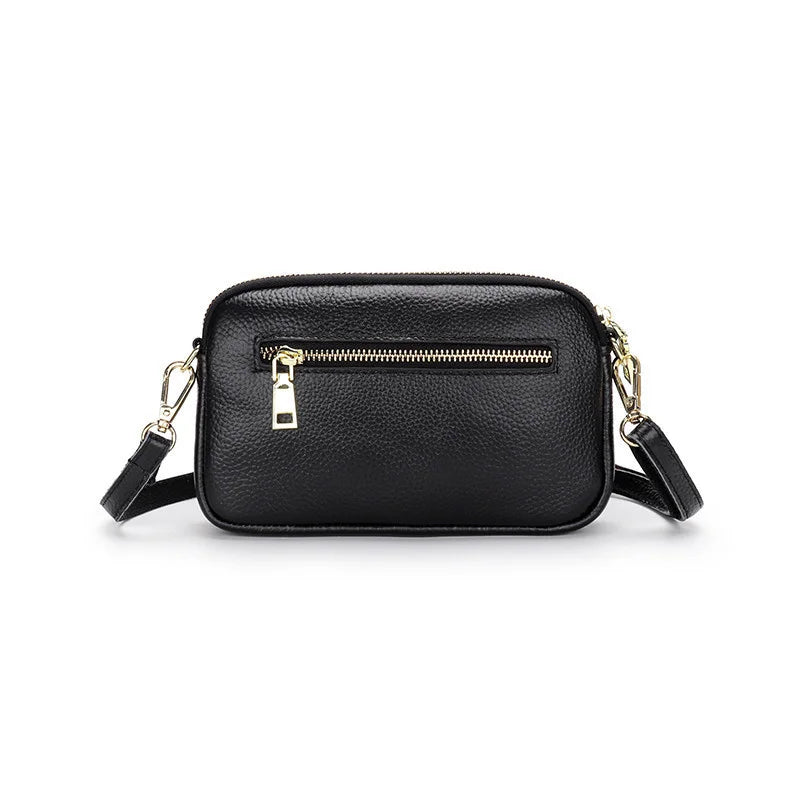 Woman Bag Leather Handbag Casual Chain Shoulder Messenger Bag