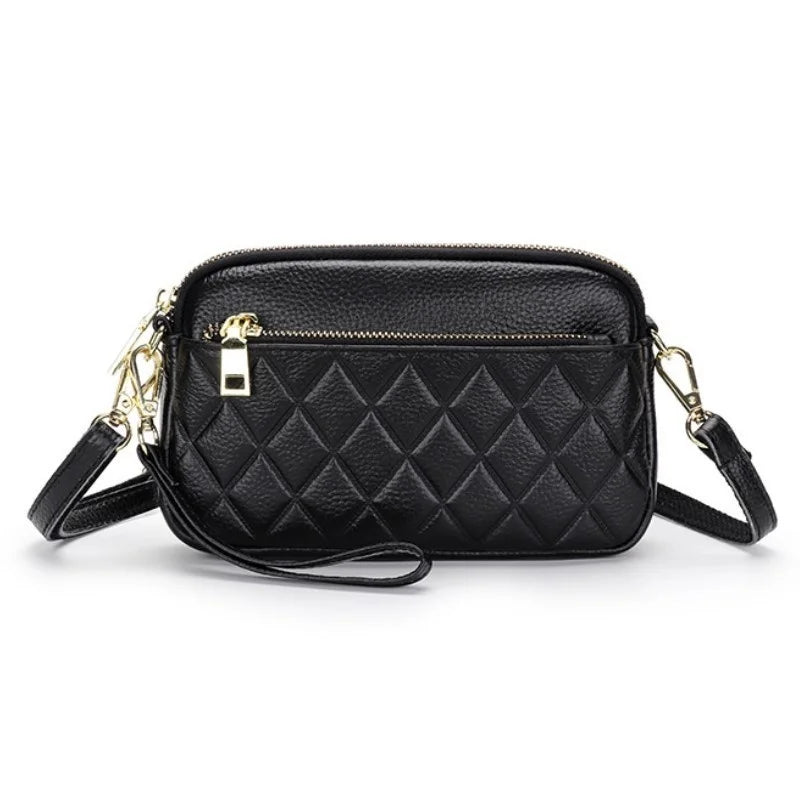 Woman Bag Leather Handbag Casual Chain Shoulder Messenger Bag