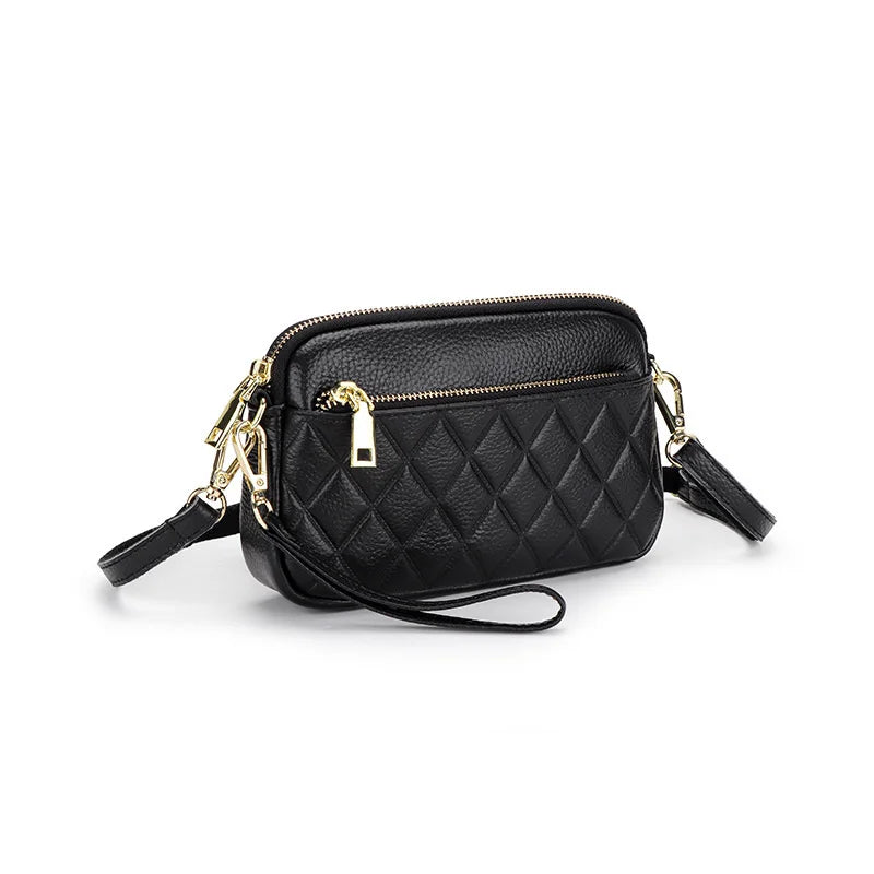 Woman Bag Leather Handbag Casual Chain Shoulder Messenger Bag