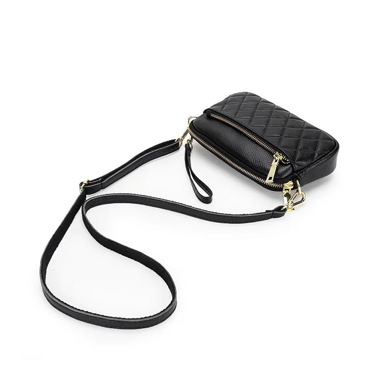 Woman Bag Leather Handbag Casual Chain Shoulder Messenger Bag