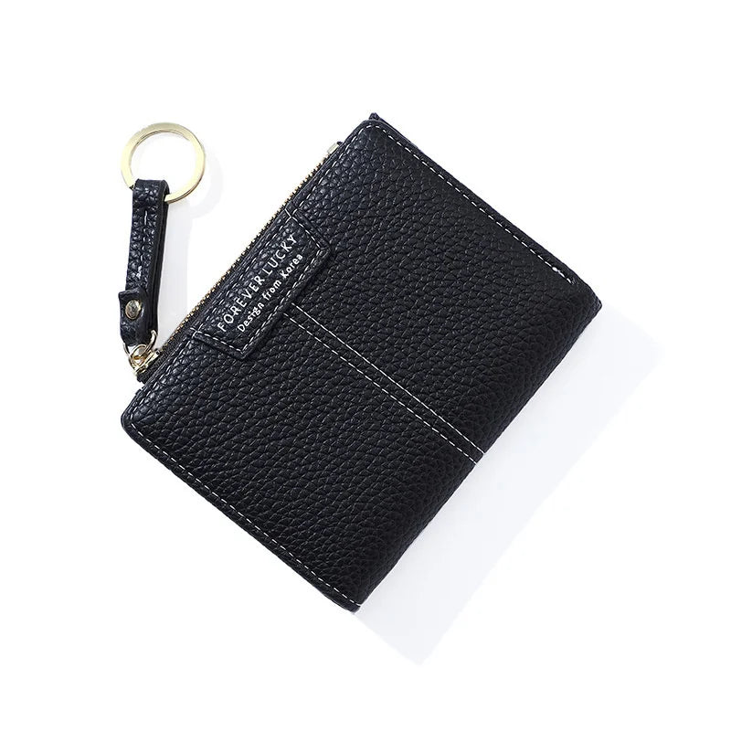 Small Lady Wallet with Hasp Clutch for Girl