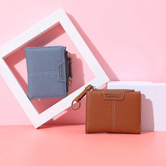 Small Lady Wallet with Hasp Clutch for Girl