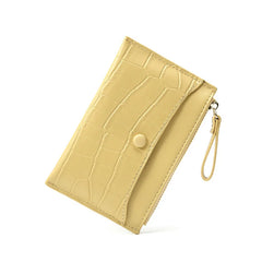 Women Coin Bag Female Purse Money Clip Clutch Wallet Short Leather