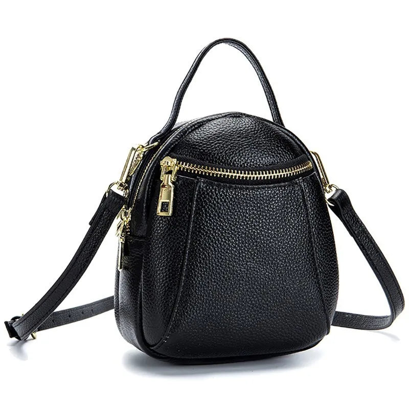 Leather Shoulder Bag for Women Small Crossbody Phone Bag