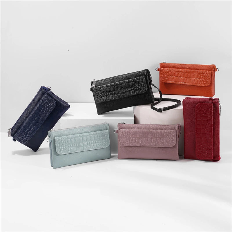 Cow Leather Crossbody Bag for Women Youth Ladies Small Bag