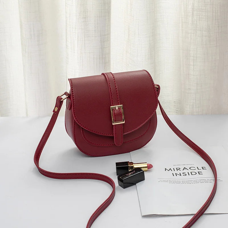 Small Shell Bag Shoulder Messenger Bag For Girl Gift Saddle Bag