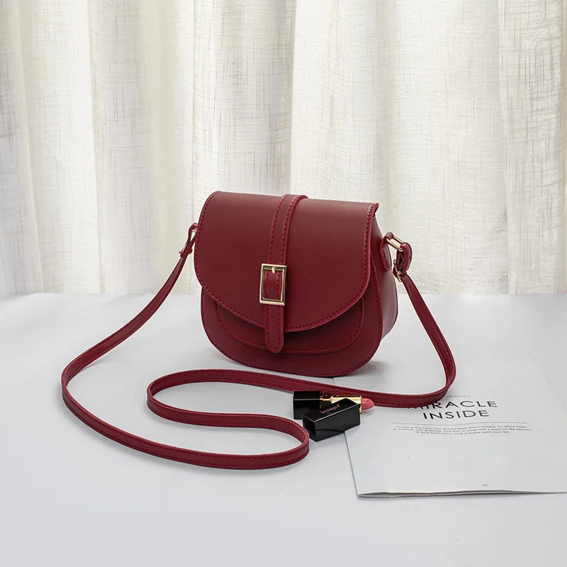 Small Shell Bag Shoulder Messenger Bag For Girl Gift Saddle Bag