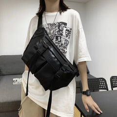 Large Capacity Unisex Fanny Pack Street Wear Crossbody Bag