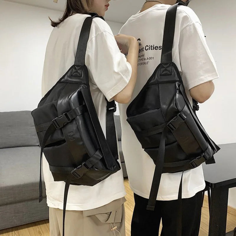 Large Capacity Unisex Fanny Pack Street Wear Crossbody Bag