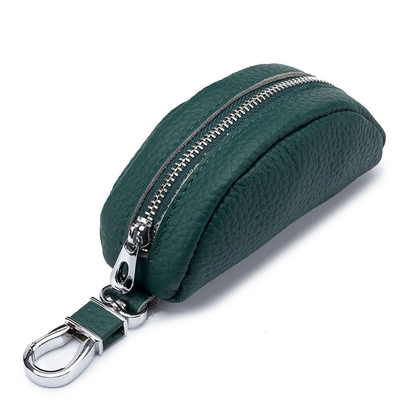 Leather Woman Key Wallet with Car Key Holders