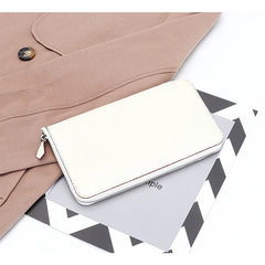 Cow Leather Woman Wallet Coin Bag Mobile Phone Girl Purse